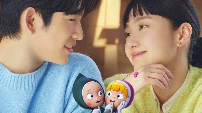 Poster drama Yumi's Cells 2 yang menampilkan Jinyoung GOT7 dan Kim Go Eun