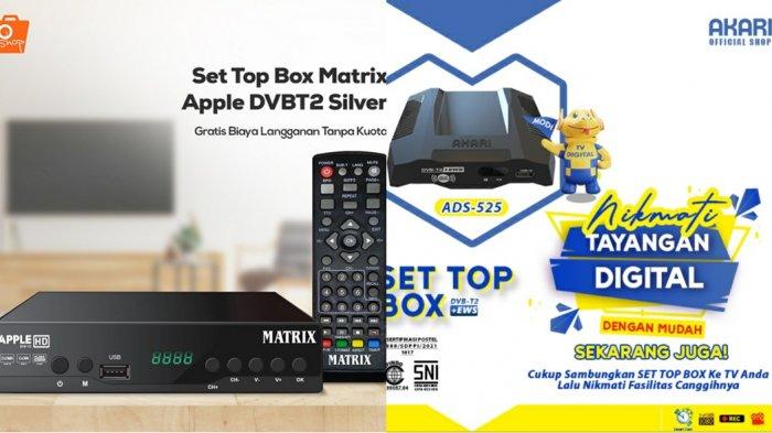 Produk STB original Matrix Apple dan Akari