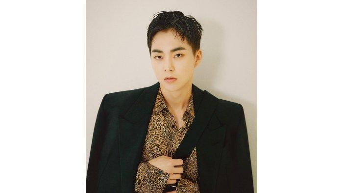 Xiumin EXO dalam sebuah pemotretan