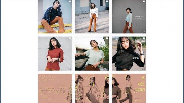 Koleksi produk fesyen W.AF atau We Adore Fashion. Katalog produk lainnya bisa Anda lihat melalui akun instagram @w.af
