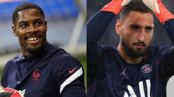 Mike Maignan dan Gianluigi Donnarumma