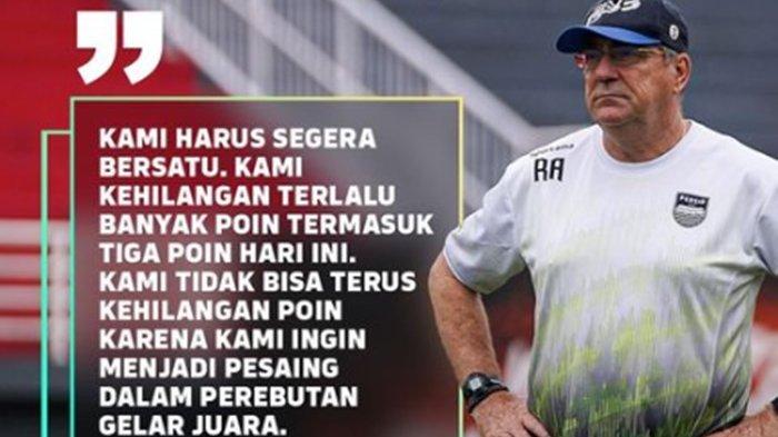 Pelatih Persib Bandung, Robert Alberts.