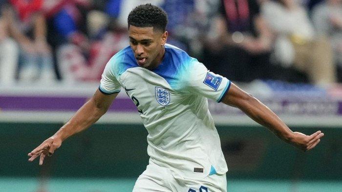Penampilan Jude Bellingham saat memperkuat Timnas Inggris melawan Amerika Serikat di Piala Dunia 2022. (Instagram/@judebellingham)