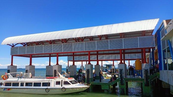 Aktivitas keberangkatan speedboat di Pelabuhan Tengkayu 1 Tarakan tujuan Tana Tidung, Kalimantan Utara.