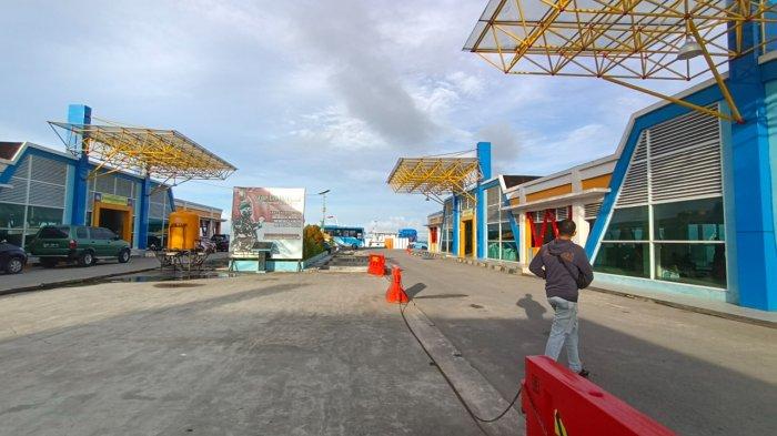 Aktivitas keberangkatan speedboat reguler di Pelabuhan Tengkayu 1 Tarakan menuju Pulau Bunyu, Kalimantan Utara.
