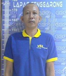 Wajah Sucipto, napi Lapas Kelas IIA Tenggarong yang melarikan diri ketika hendak berobat. / Tampak depan kondisi Lapas Kelas IIA Tenggarong, Kutai Kartanegara, Kalimantan Timur, pasca adanya narapidana yang kabur.