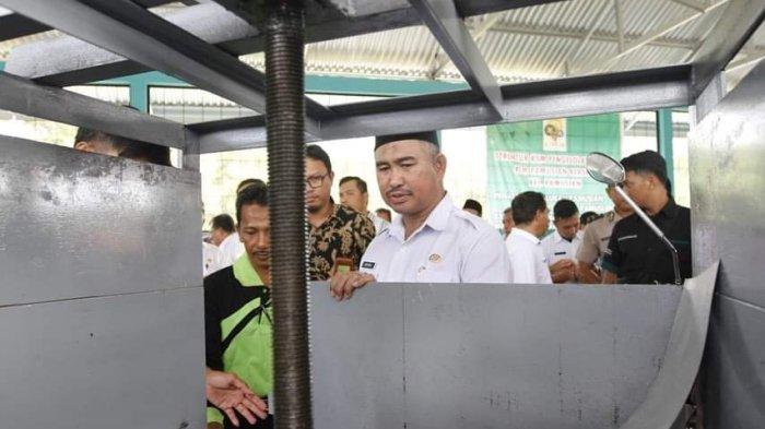 Salah satu TPS3R di salah satu kelurahan Kota Tarakan saat diresmikan Wali Kota Tarakan. D