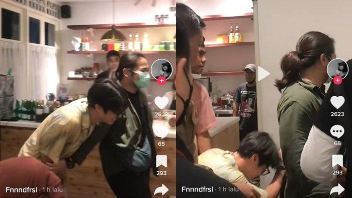 Beredar video detik-detik Dikta diduga alami pelecehan seksual. (TikTok Fnnndfrsl)