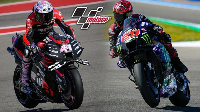 Duel pebalap MotoGP, Aleix Espargaro dan Fabio Quartararo. (Kolase TribunKaltara.com / motogp.com)