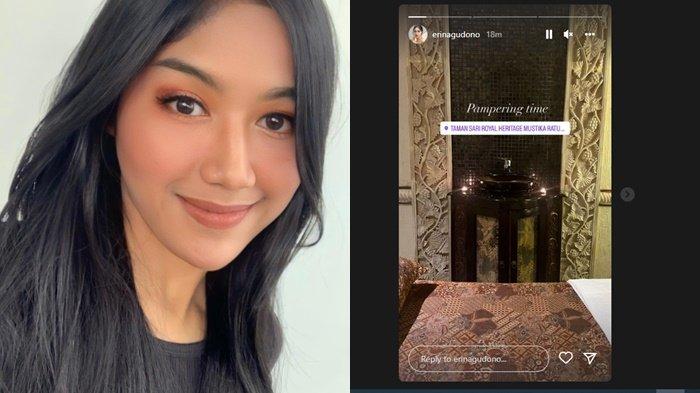 Erina Gudono pamer momen lakoni perawatan diri. Benarkah untuk persiapan jelang pernikahan? (Instagram/@erinagudono)