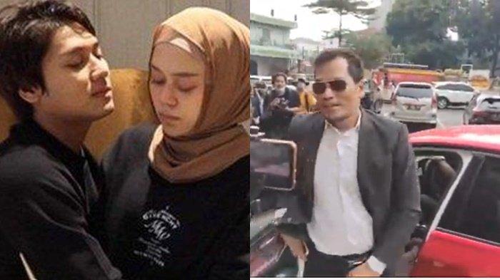 Kuasa Hukum Rizky Billar datang ke Polres Metro Jakarta Selatan mewakili kliennya yang tak bisa hadir di pemeriksaan perdana kasus KDRT Lesti Kejora
