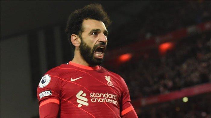 Selebrasi Mohamed Salah.