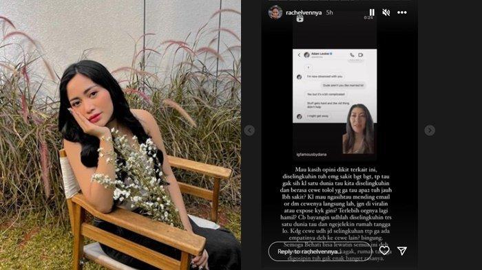 ramai bahas soal perselingkuhan, Rachel Vennya ikut buka suara. Ungkap pengalaman pernah diselingkuhi. (Instagram/@rachelvennya)