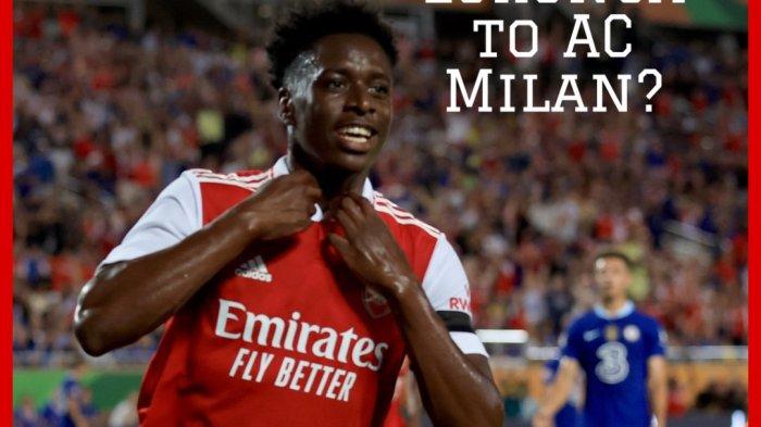 Albert Sami Lokonga tinggalkan Arsenal menuju AC Milan di Bursa Transfer 2022