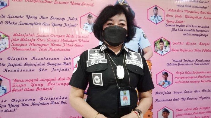 Kepala Rupbasan Kelas I Palangkaraya, Rita Ribawati.