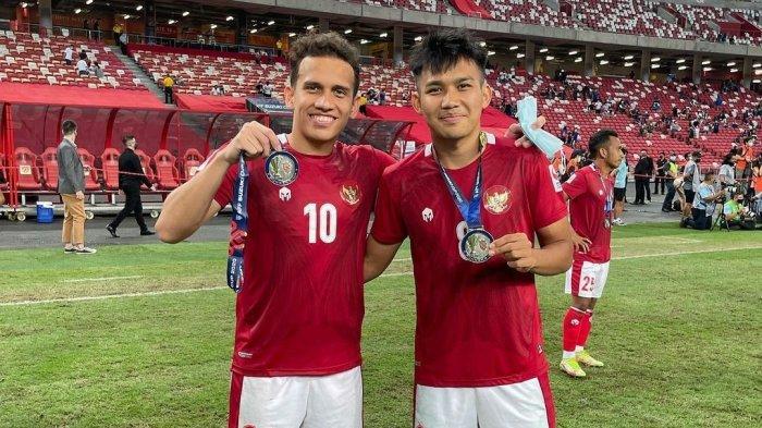 Witan Sulaeman dan Egy Maulana Vikri saat sama-sama di Timnas Indonesia pada ajang Piala AFF 2021