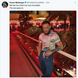 Postingan pertama McGregor setelah dikalahkan Nurmagomedov