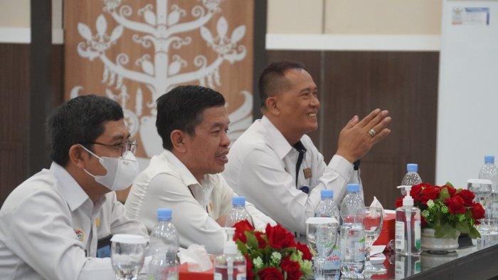 Kemenkumham Kalteng rapat persiapan proyek percontohan Pelayanan Publik Berbasis HAM Kabupaten Pulangpisau 2022.