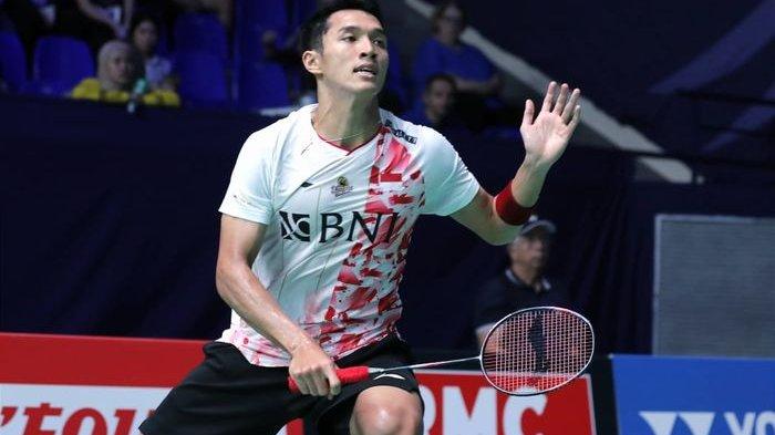 Pebulutangkis Indonesia Jonatan Christie hari ini bertanding di Malaysia Open 2023.