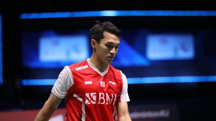 Kekalahan dialami pebulutangkis Indonesia Jonatan Christie dari pemain Jepang dalam Semifinal Thomas Cup 2022.