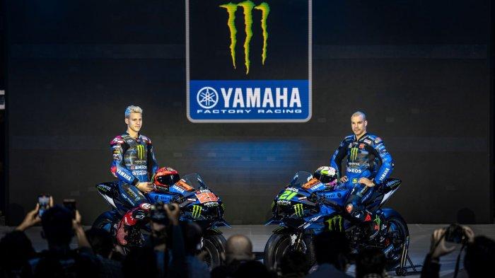Monster Energy Yamaha MotoGP Launching Yamaha YZR-M1 2023 Livery Baru.