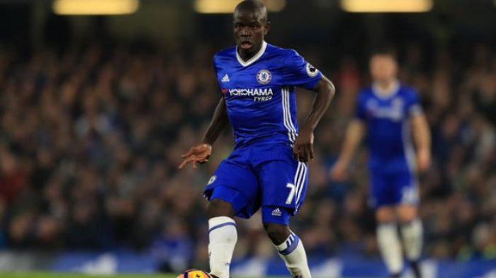N Golo Kante, pemain Timnas Prancis di Chelsea.