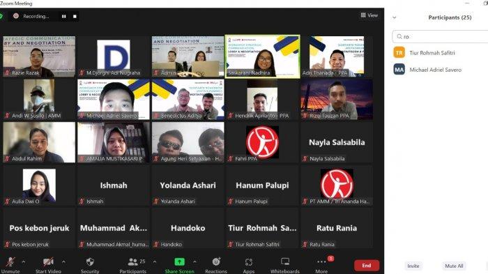 Workshop Strategic Communication, Lobby And Negotiation diadakan Universitas Telkom bersama Putra Perkasa Abadi untuk memahami skill komunikasi yang mendukung efektivitas kerja, Minggu (3/7/2022).