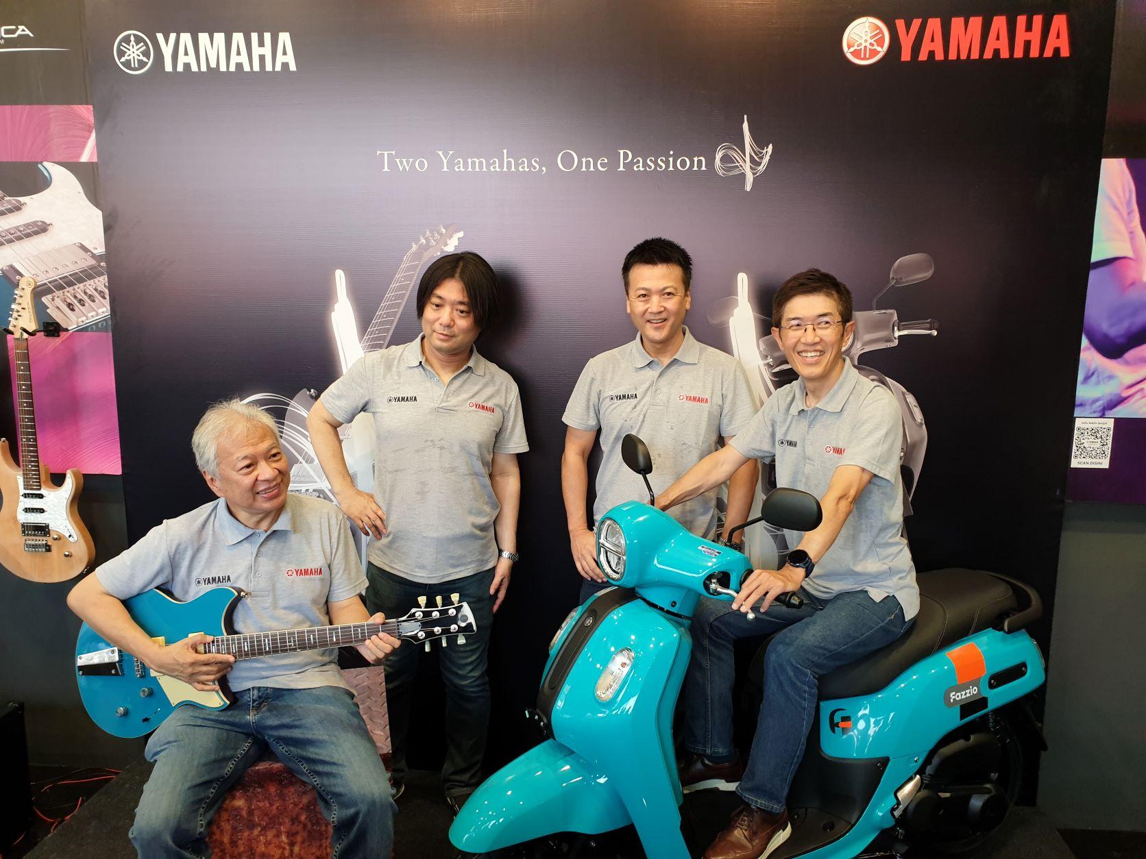 Kolaborasi dua brand Yamaha, yang mengusung semangat