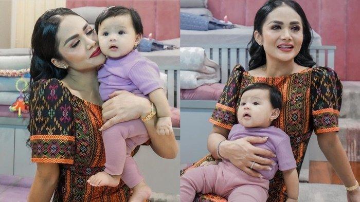 Perubahan tubuh Ameena jadi perhatian Krisdayanti.