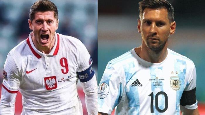 Polandia vs Timnas Argentina akan tersaji di Piala Dunia 2022 Grup C, rivalitas Robert Lewandowski vs Lionel Messi.