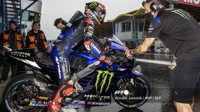 Rider Monster Energy Yamaha, Fabio Quartararo. Berikut ini klasemen dan jadwal MotoGP 2022 terbaru usai race di MotoGP Inggris, Minggu (7/8/2022) lalu.