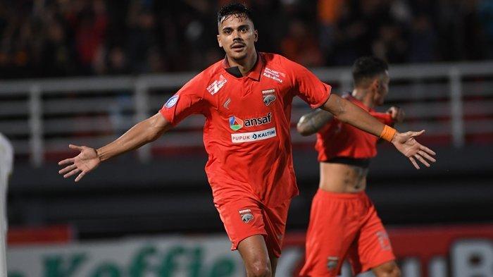 Striker Borneo FC, Matheus Pato. Berikut jadwal Borneo FC terbaru di pekan ke-10 BRI Liga 1 2022, bertandang ke markas Bhayangkara FC. (HO/Borneo FC)