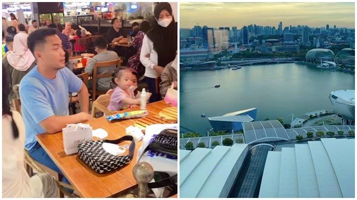 Zaskia Gotik berlibur ke Singapura