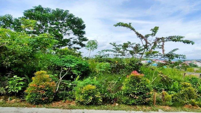 Cuaca cerah di kawasan Gala Puncak, Graha Indah, Balikpapan, Kalimantan Timur