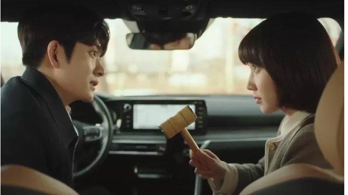 Ilustrasi - Salah satu adegan Drama Korea Extraordinary Attorney Woo.