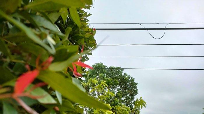 Keadaan langit mendung pagi hari di kawasan Gala Puncak, Kalimantan Timur pada Sabtu 26 November 2022.