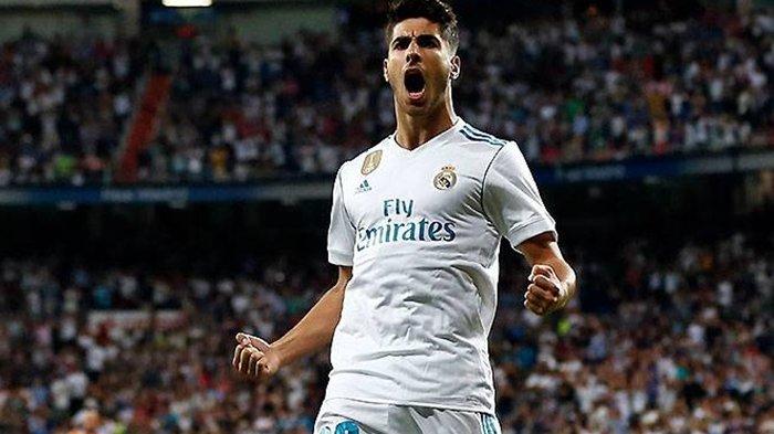 Gelandang serang Real Madrid, Marco Asensio