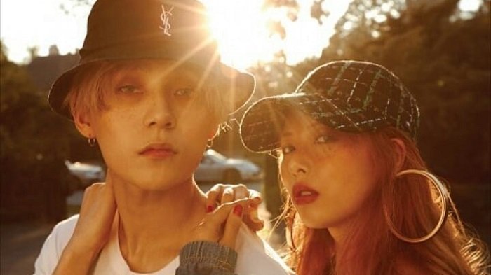 Dawn dan HyunA.