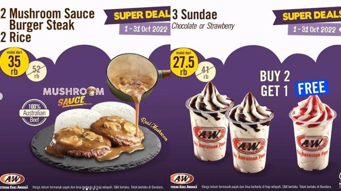 promo A&W