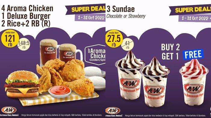 promo A&W
