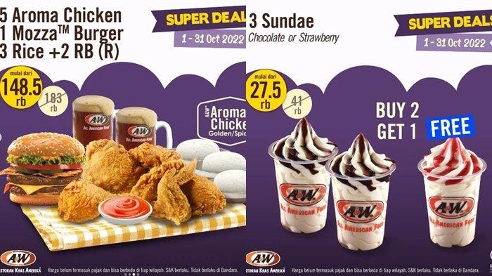 promo A&W