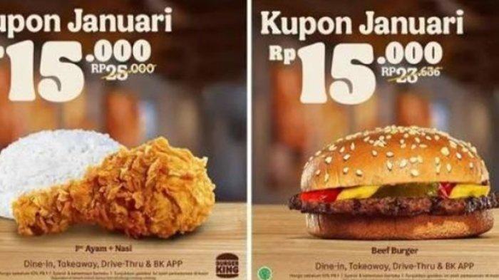 promo Burger King