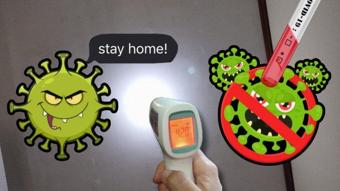 Ilustrasi Virus Corona atau Covid-19.
