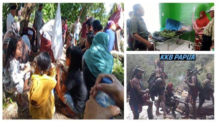 KORBAN KEGANASAN KKB - Muhammad Ralas, korban keganasan KKB Papua saat dimakamkan di Manokoari, Papua Barat. Muhammad Ralas ditembak di bagian perut bagian kanan, oleh orang tak dikenal. Di Papua, orang tak dikenal identik dengan anggota Kelompok Kriminal Bersenjata atau biasa disebut KKB Papua