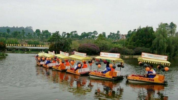 Ilustrasi Floating Market Lembang