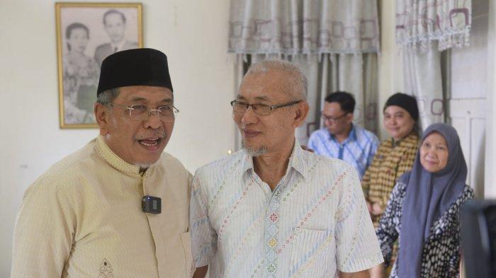 Ilham Arief Sirajuddin dan Andi Massalinri Latief. IAS sempat menyambangi kediaman Andi Massalinri Latief Kamis 22 Juli 2022.