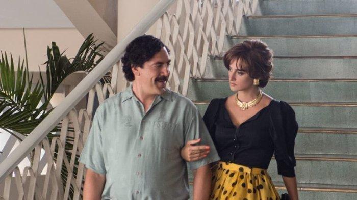 Adegan Loving Pablo akan tayang di Bioskop Trans TV malam ini.