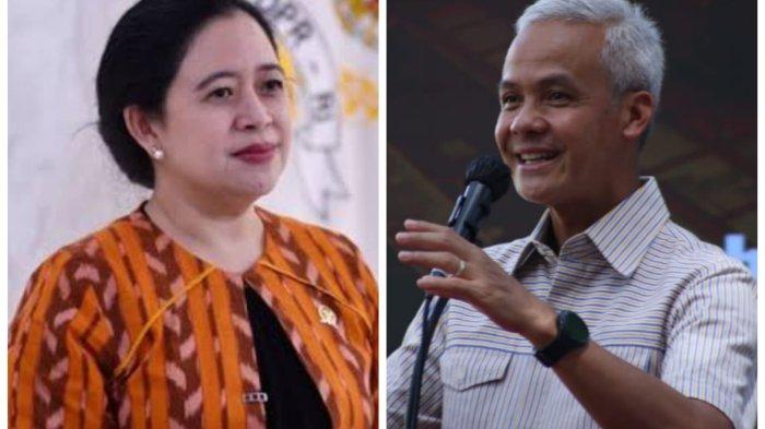 Kolase Ketua DPR RI Puan Maharani dan Gubernur Jawa Tengah Ganjar Pranowo.