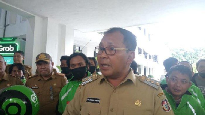 Wali Kota Makasar Danny Pomanto di Kantor Balai kota Makassar, Jl Ahmad Yani, Selasa (20/9/2022).