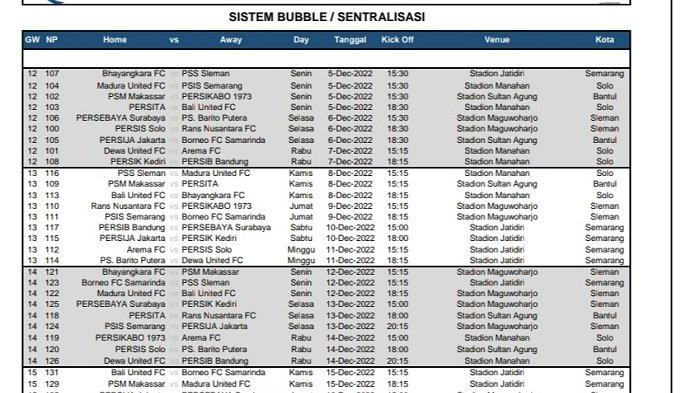 Jadwal Pertandingan PSM di Sisa Putaran Pertama Liga 1 2022-2023